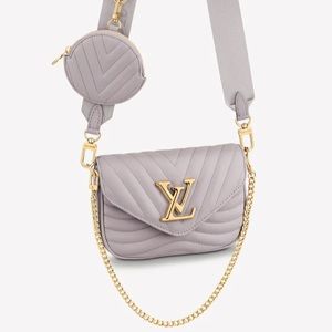 LOUIS VUITTON SS 2021 New Wave Multi-Pochette Gray
